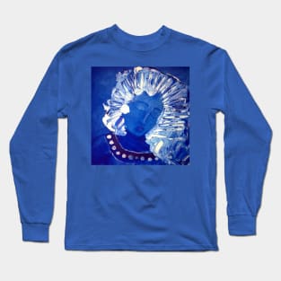 Blue Lady Long Sleeve T-Shirt